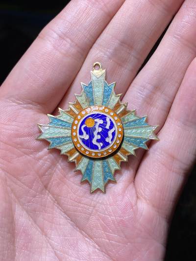 徽章专拍场 - 抗战时期民益版光华奖章