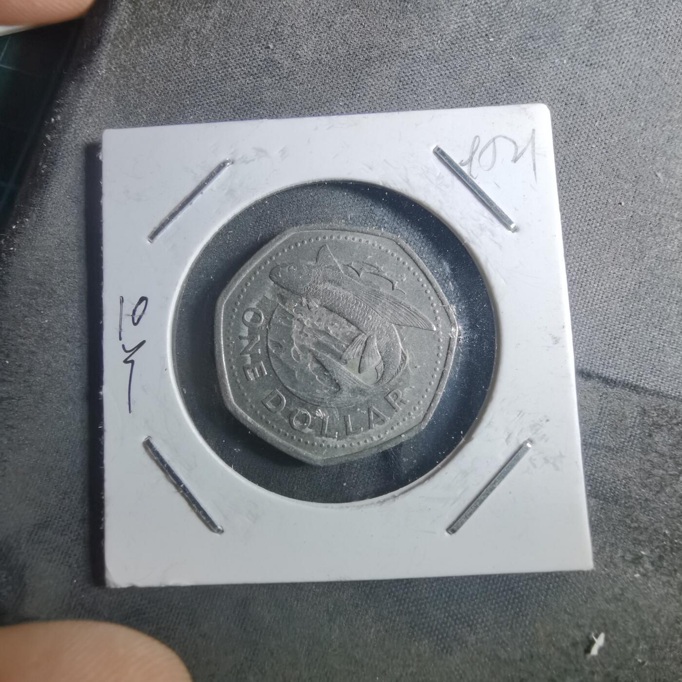 沼泽如烟--第895场 巴巴多斯1994年一元