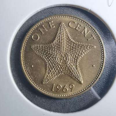 沼泽如烟--第896场 - 巴哈马1969年一分