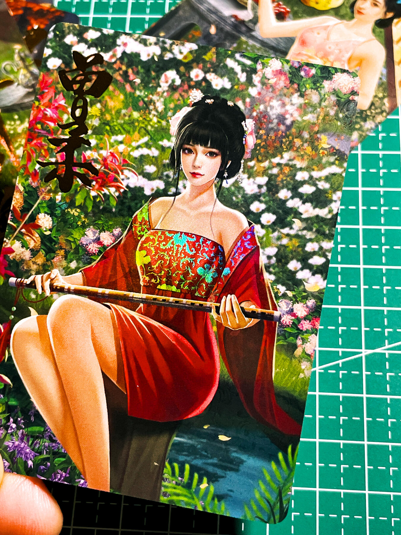 显眼宝36期 11月12日晚21:50截拍 佣金1起 可寄存～ 卡颜月色 金庸群芳谱之鹿鼎记 一套9张  彩闪工艺*63*88