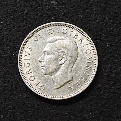 【全场包邮】纯粹捡漏拍476场（免费代拍第13场）调整中 - 英国1937年乔治六世1先令银币