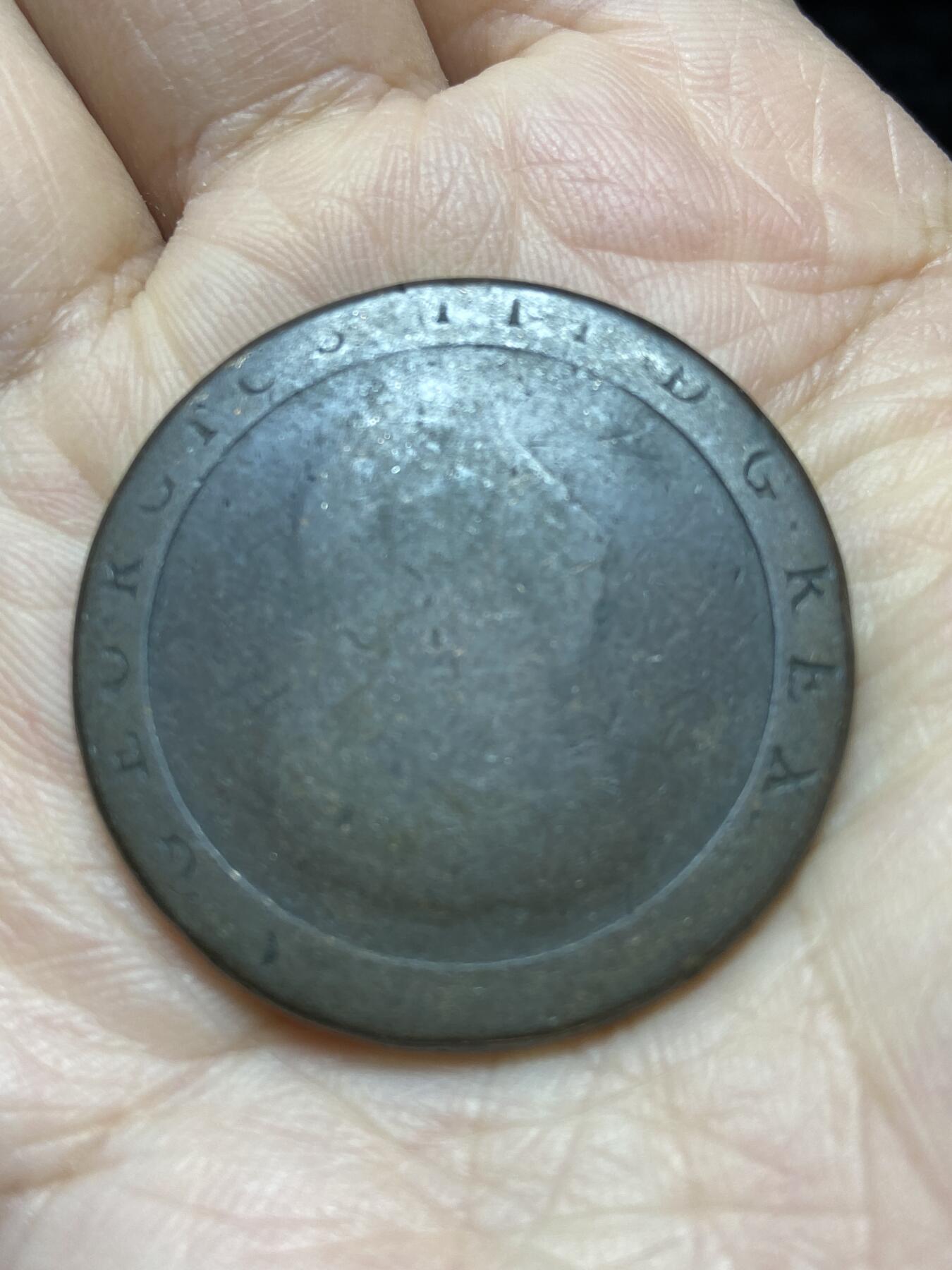 2025年第一百二十六场(总第一百五十二场）外国好品散币(免佣金) 英国🇬🇧1797年车轮1便士(乔治三世时期)