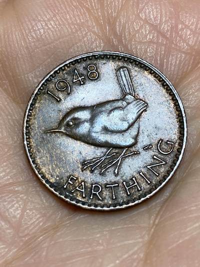 2025年第一百二十五场(总第一百五十一场）外国好品散币(免佣金) - 英国🇬🇧1948年1法新(乔治六世第一版，关门年)