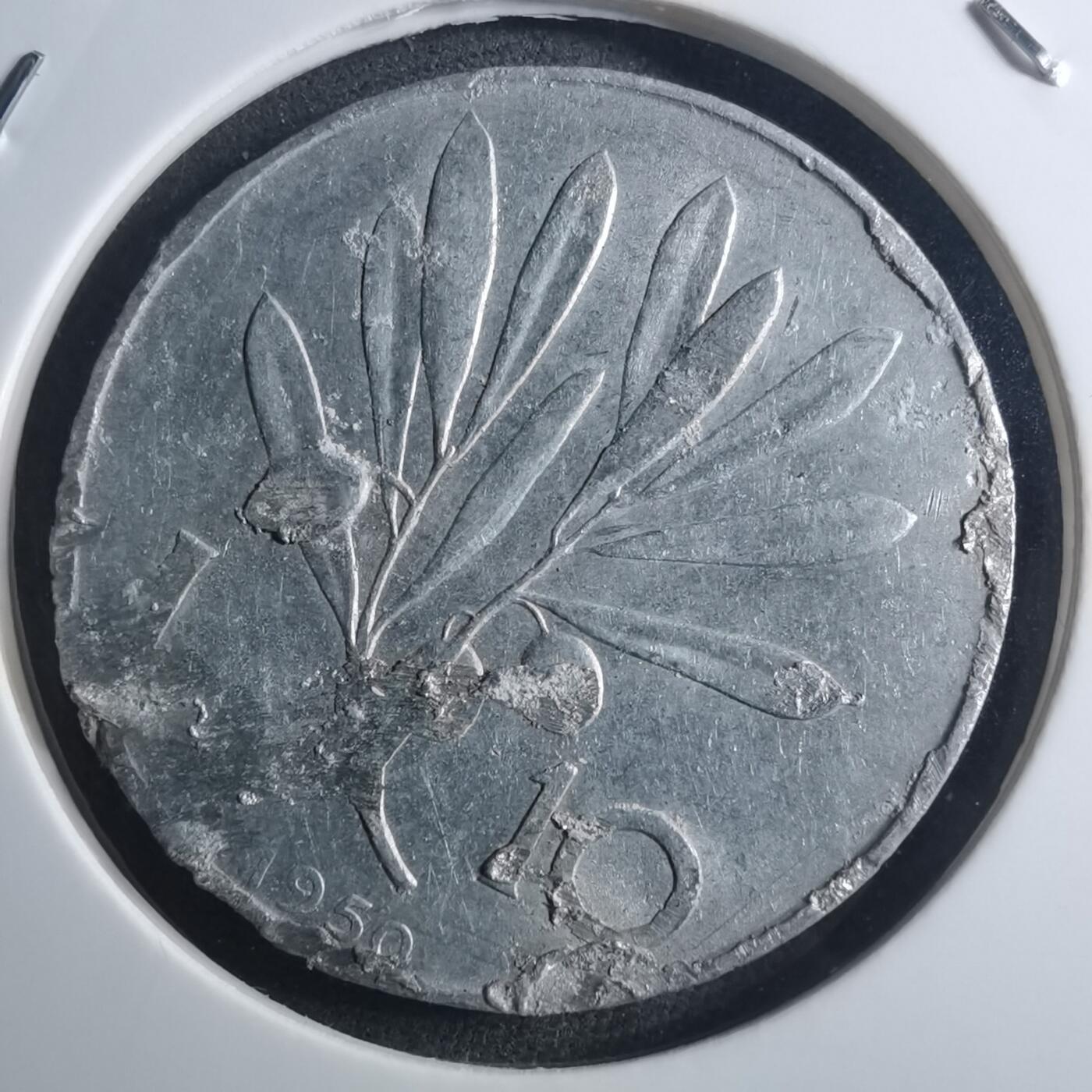 沼泽如烟--第895场 意大利1950年10里拉