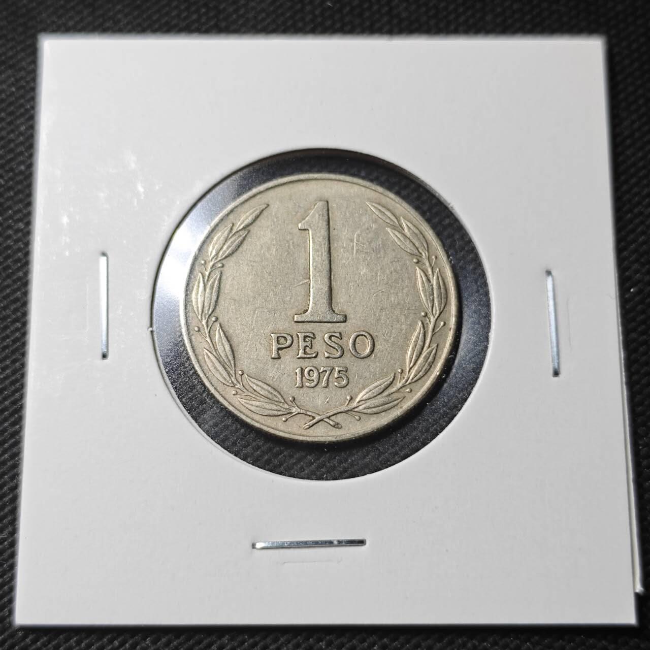 KK钱币收藏小铺  第366场  2月预留时间 周末发货  智利1比索