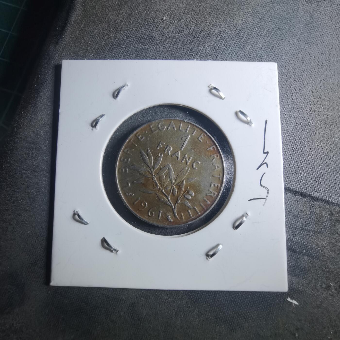 沼泽如烟--第895场 法国1961年1法郎