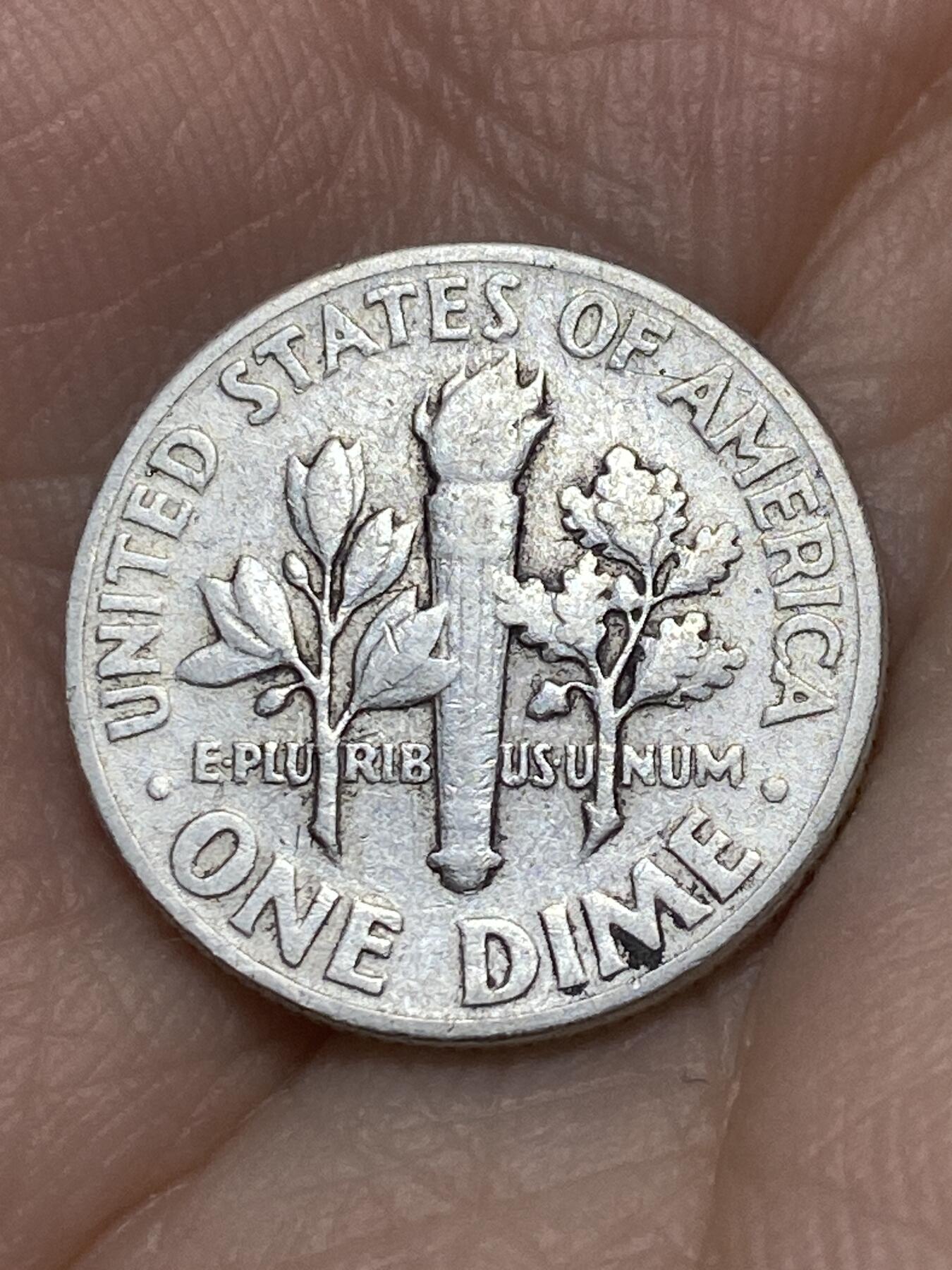 2025年第一百二十六场(总第一百五十二场）外国好品散币(免佣金) 美国🇺🇸1953年1角银币(罗斯福1角第一版，900银)