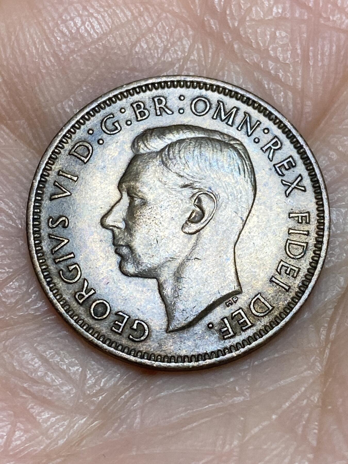 2025年第一百二十五场(总第一百五十一场）外国好品散币(免佣金) 英国🇬🇧1951年1法新(乔治六世第二版)