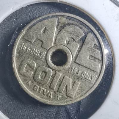 沼泽如烟--第895场 - 荷兰俱乐部16 ONLY代用币(乌德勒造币厂 、品相如图、直径约21MM)