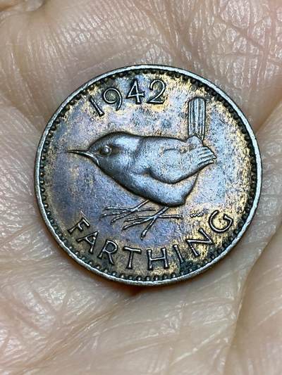 2025年第一百二十五场(总第一百五十一场）外国好品散币(免佣金) - 英国🇬🇧1942年1法新(乔治六世第一版)