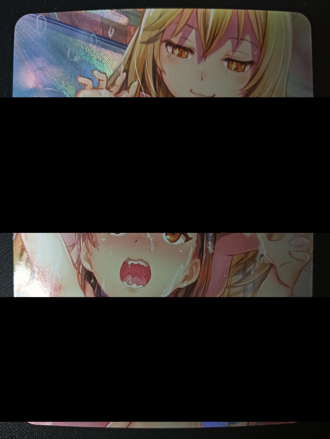 花开卡拍第46期（11月9号周日截拍，品控勿拍!!!拍品不寄存，运费5元，自制卡难免瑕疵，可能存在轻微撞角爆边等出厂瑕疵，品控介意勿拍！） 艺术卡 头顶大雷 彩闪1张