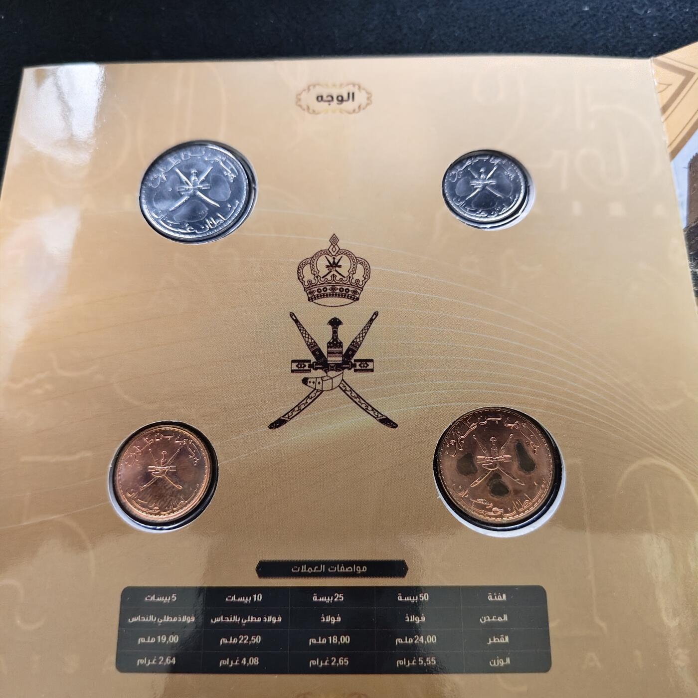 【全场包邮】纯粹捡漏拍477场（免费代拍第14场）调整中 阿曼2020年卡册封装套币