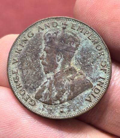 南宋泉阁俄币 外币 国币 专场第十八期 【送拍无额外佣金】 - 英属香港 1931年 乔治五世 香港一仙铜币 老包浆 通货好品