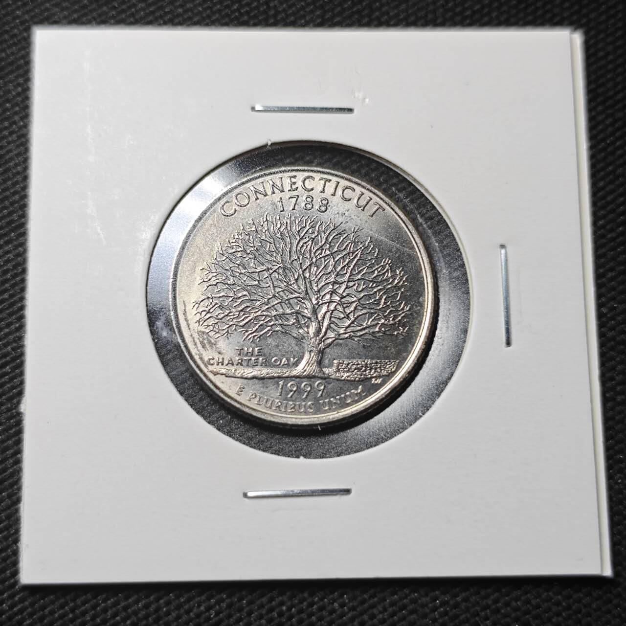 KK钱币收藏小铺  第366场  2月预留时间 周末发货  美国25分纪念币