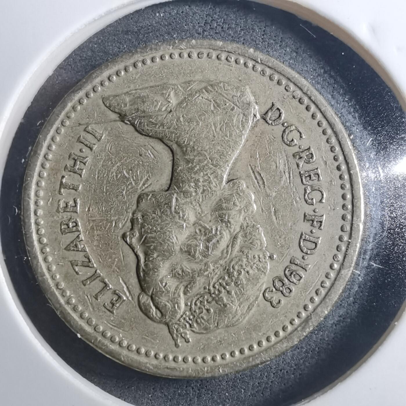 沼泽如烟--第896场 英国1983年一磅