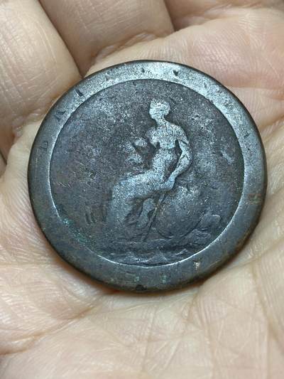 2025年第一百二十六场(总第一百五十二场）外国好品散币(免佣金) - 英国🇬🇧1797年车轮1便士(乔治三世时期)