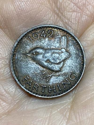 2025年第一百二十五场(总第一百五十一场）外国好品散币(免佣金) - 英国🇬🇧1942年1法新(乔治六世第一版)