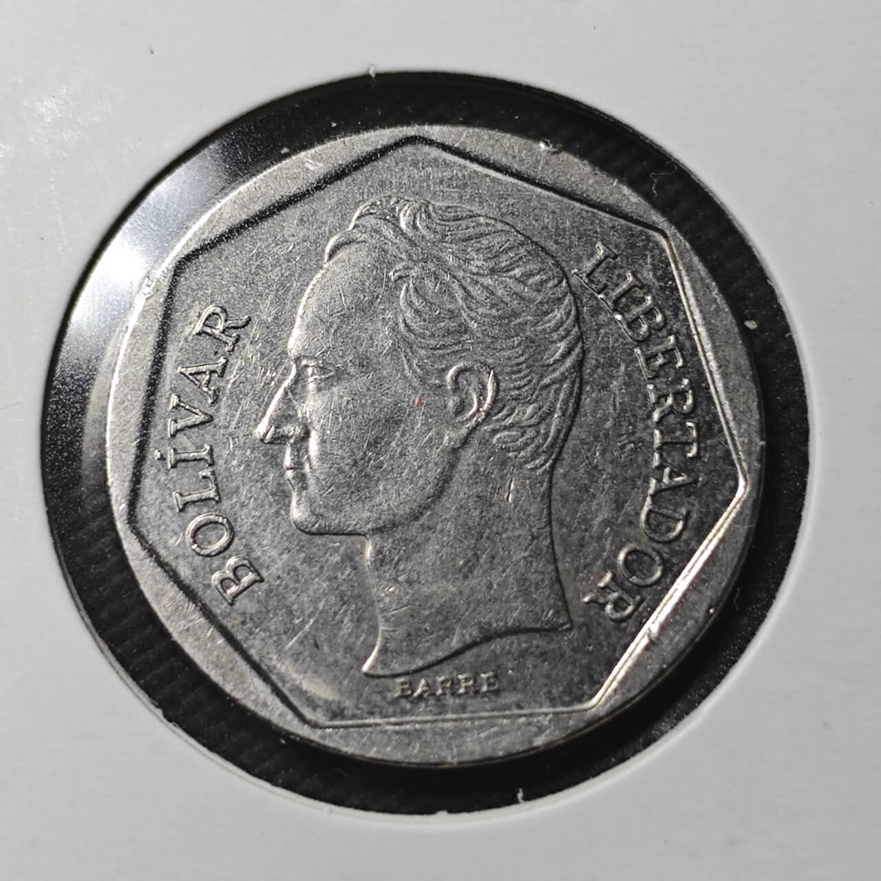 KK钱币收藏小铺  第366场  2月预留时间 周末发货  1998委内瑞拉100玻利瓦尔