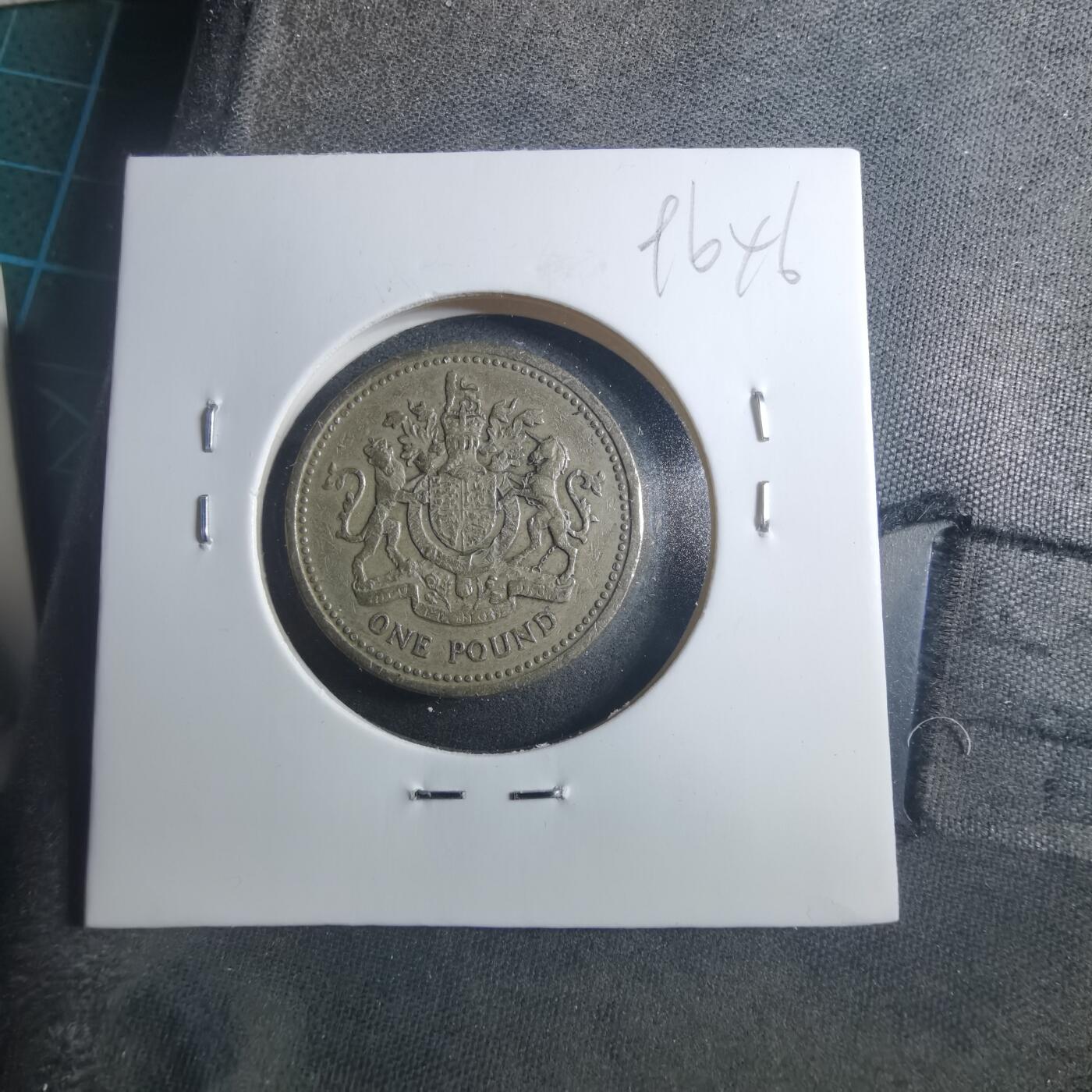 沼泽如烟--第896场 英国1983年一磅