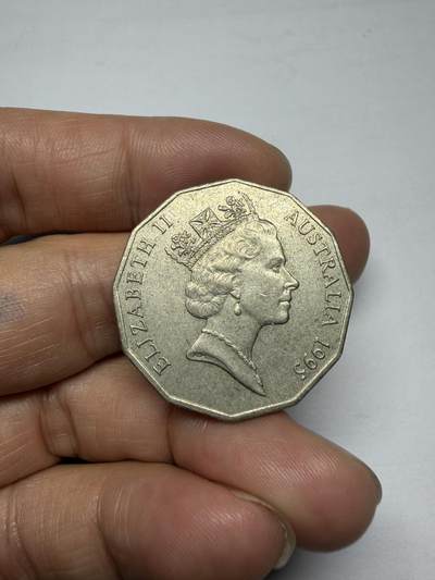 2025年集古藏今外币拍卖第十期-第4场—（总第284拍），可以寄存60天，满160元包邮。 - 1995年澳大利亚50便士