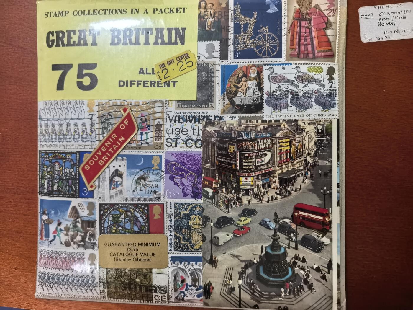 长老汇蛇年精选第七十一场拍卖 英国旅游纪念邮票卡