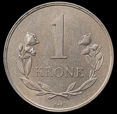 修遠堂世界钱币第九十二期 - 1964年格陵兰矿业公司1克朗