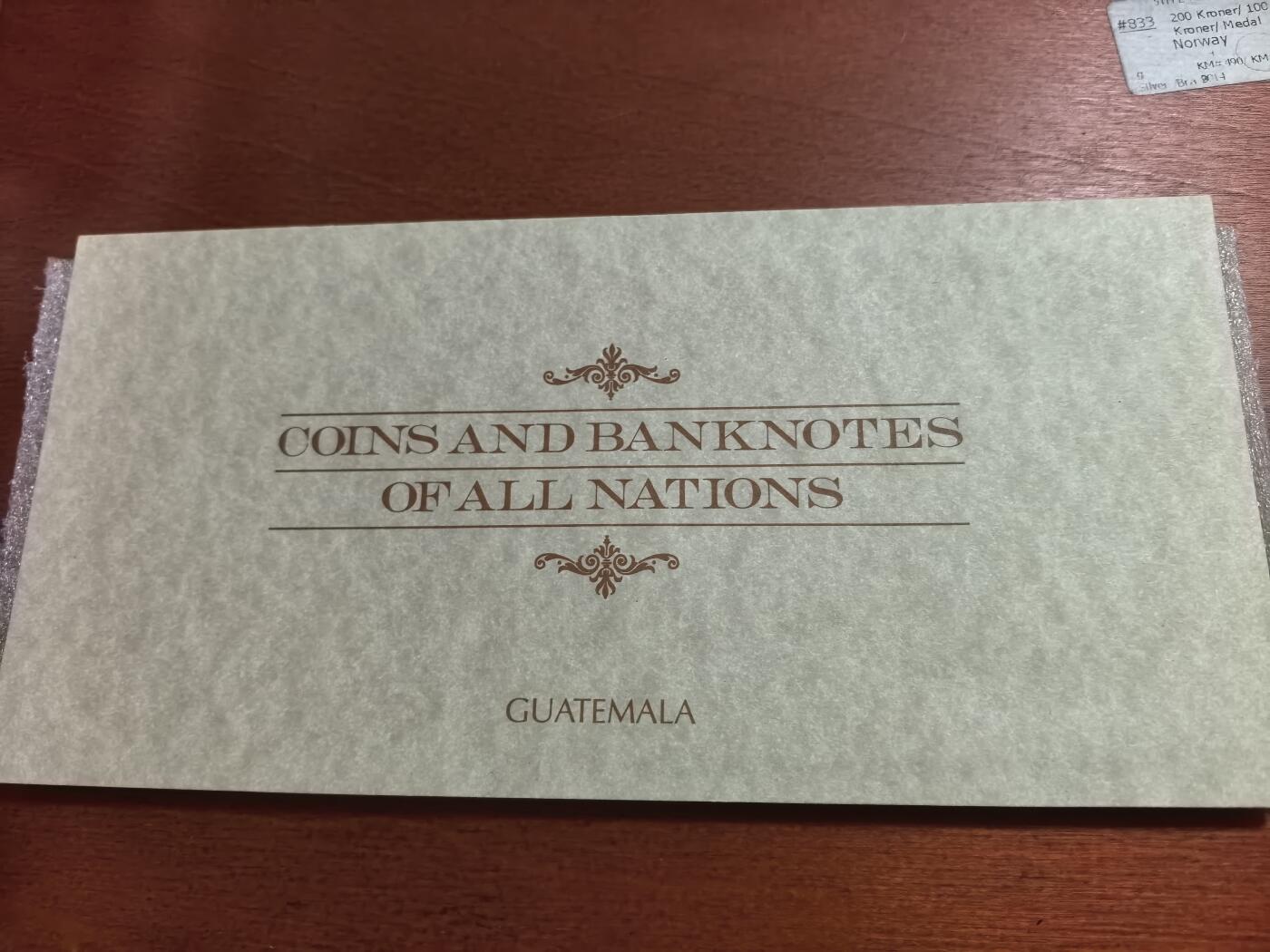 长老汇蛇年精选第七十一场拍卖 世界各国钱币——危地马拉，含1982年5角纸钞+1979年25分铜镍币