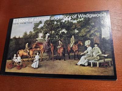 长老汇蛇年精选第七十一场拍卖 - 英国邮票小本票，面值：3英镑，主题：英国瓷器的骄傲——韦奇伍德