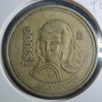 沼泽如烟--第896场 - 墨西哥1988年1000比索