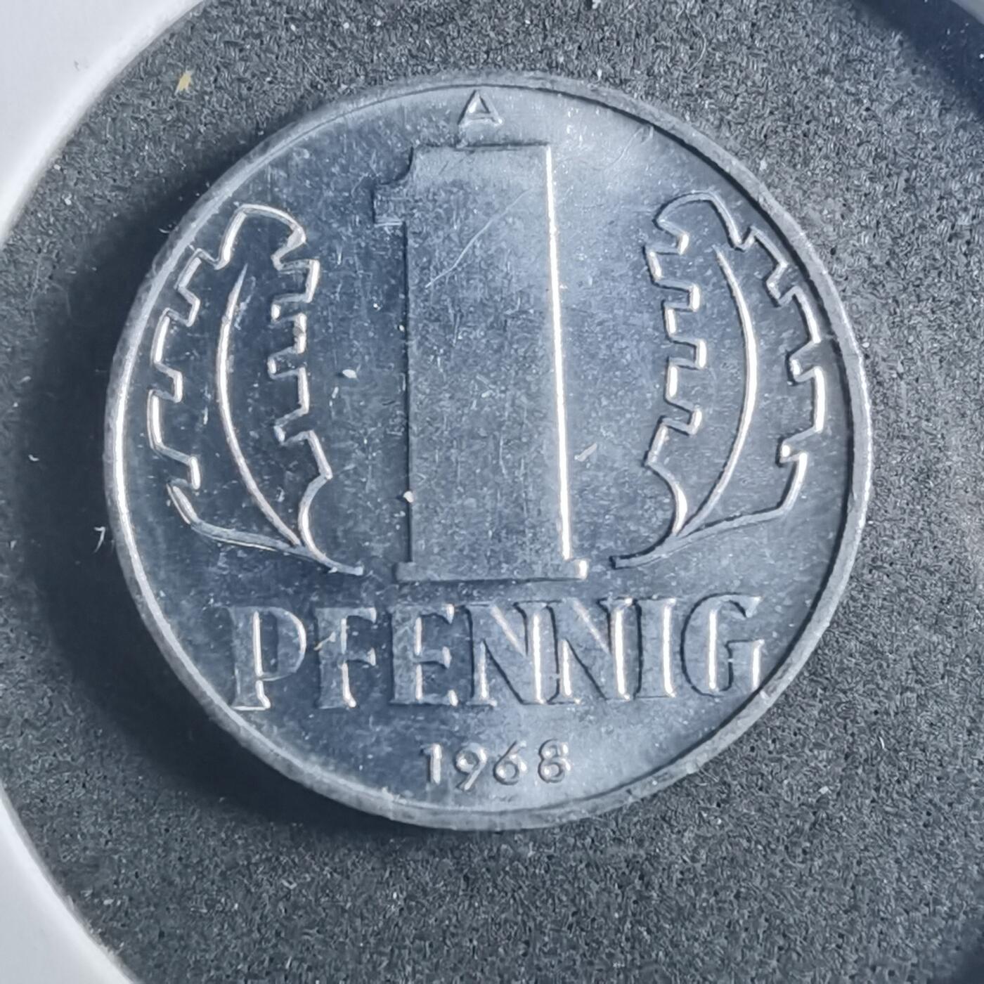 沼泽如烟--第896场 东德1968年1芬尼