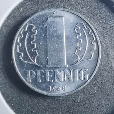 沼泽如烟--第896场 - 东德1968年1芬尼