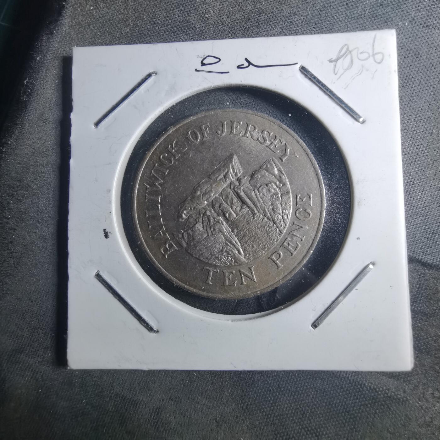 沼泽如烟--第895场 泽西1987年10便士