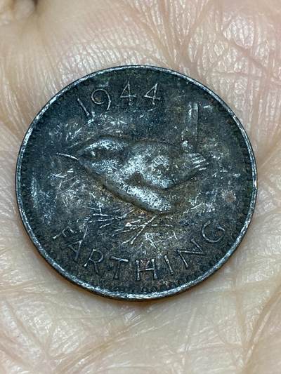 2025年第一百二十五场(总第一百五十一场）外国好品散币(免佣金) - 英国🇬🇧1944年1法新(乔治六世第一版)