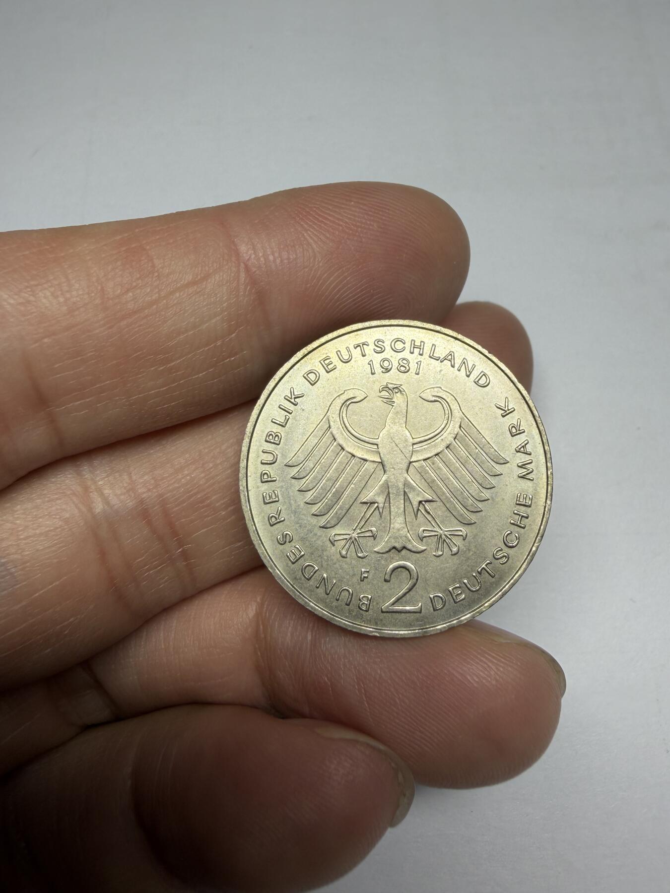 2025年集古藏今外币拍卖第十期-第4场—（总第284拍），可以寄存60天，满160元包邮。 好品1979年德国2马克