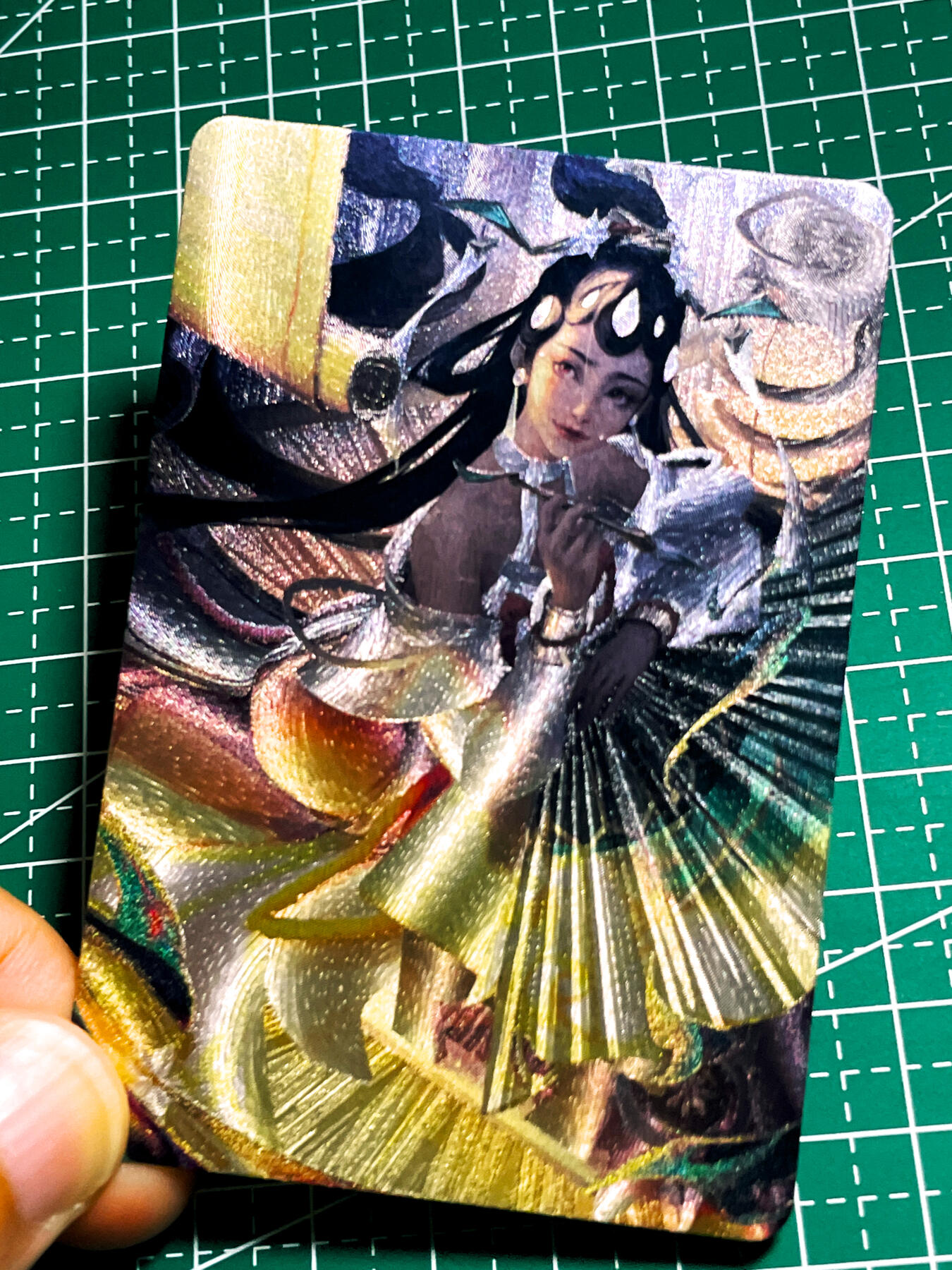 显眼宝36期 11月12日晚21:50截拍 佣金1起 可寄存～ 宁缺早期粗闪特卡 青城山下 白素贞 小卡尺寸一枚 