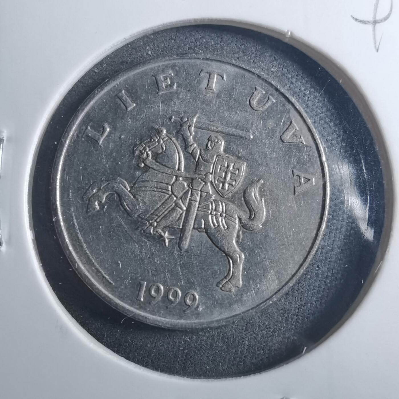 沼泽如烟--第896场 立陶宛1999年1立特