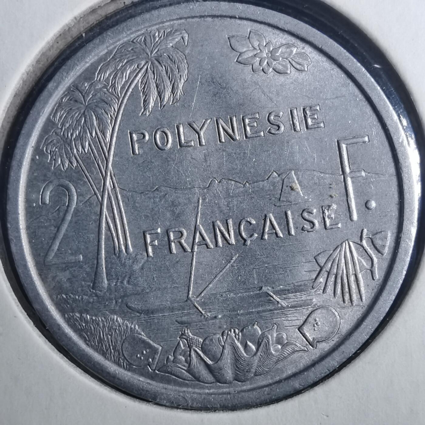 沼泽如烟--第896场 法属波利尼西亚1973年2法郎