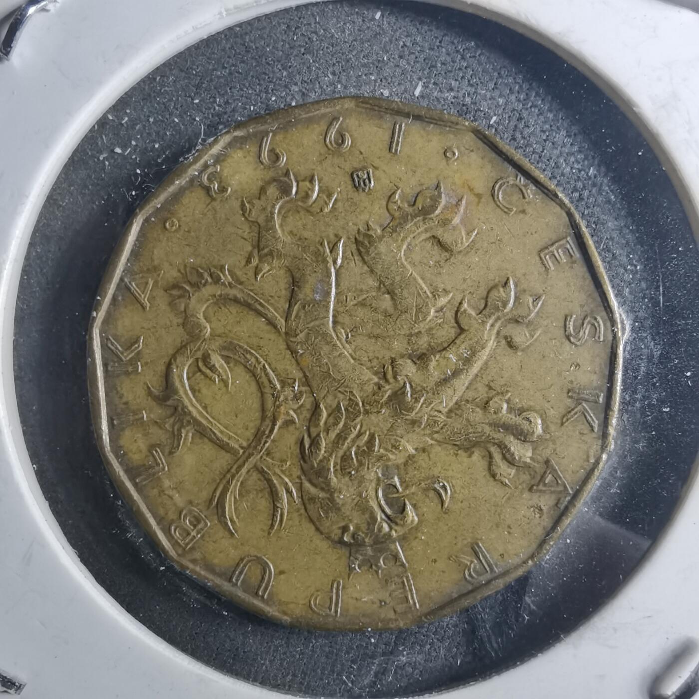 沼泽如烟--第895场 捷克1993年20克朗