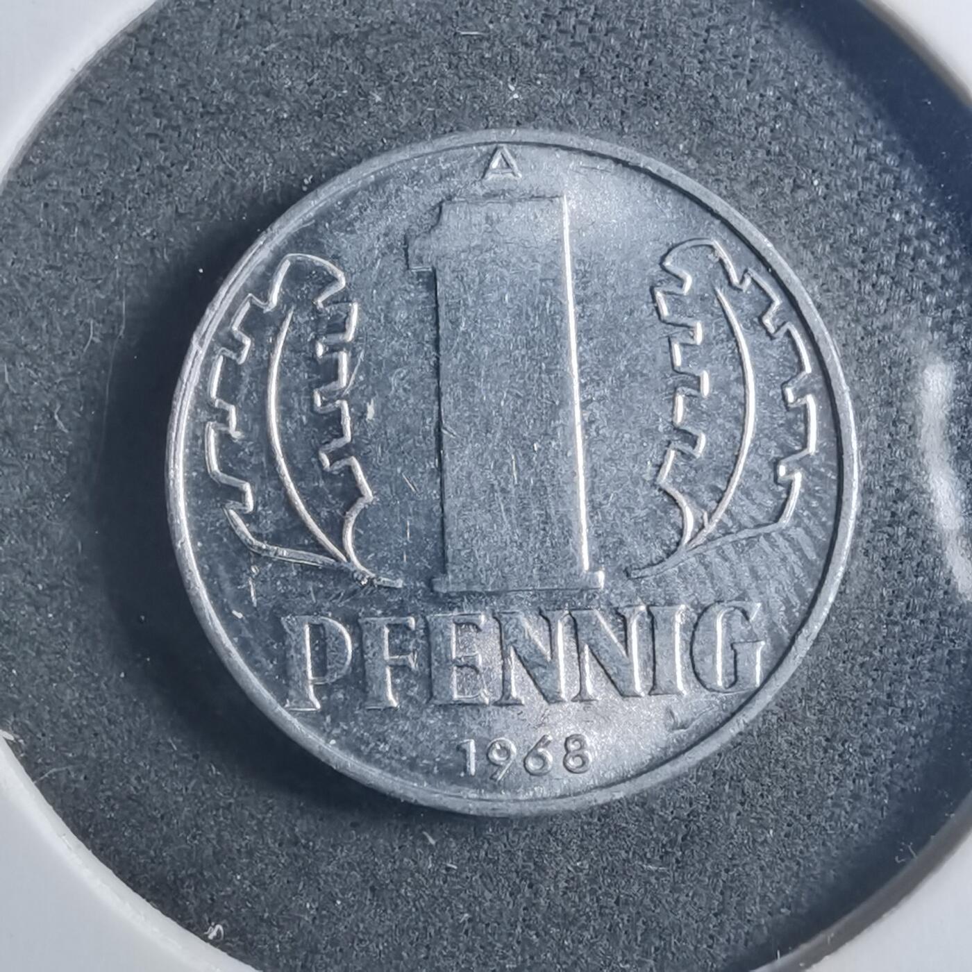 沼泽如烟--第896场 东德1968年1芬尼