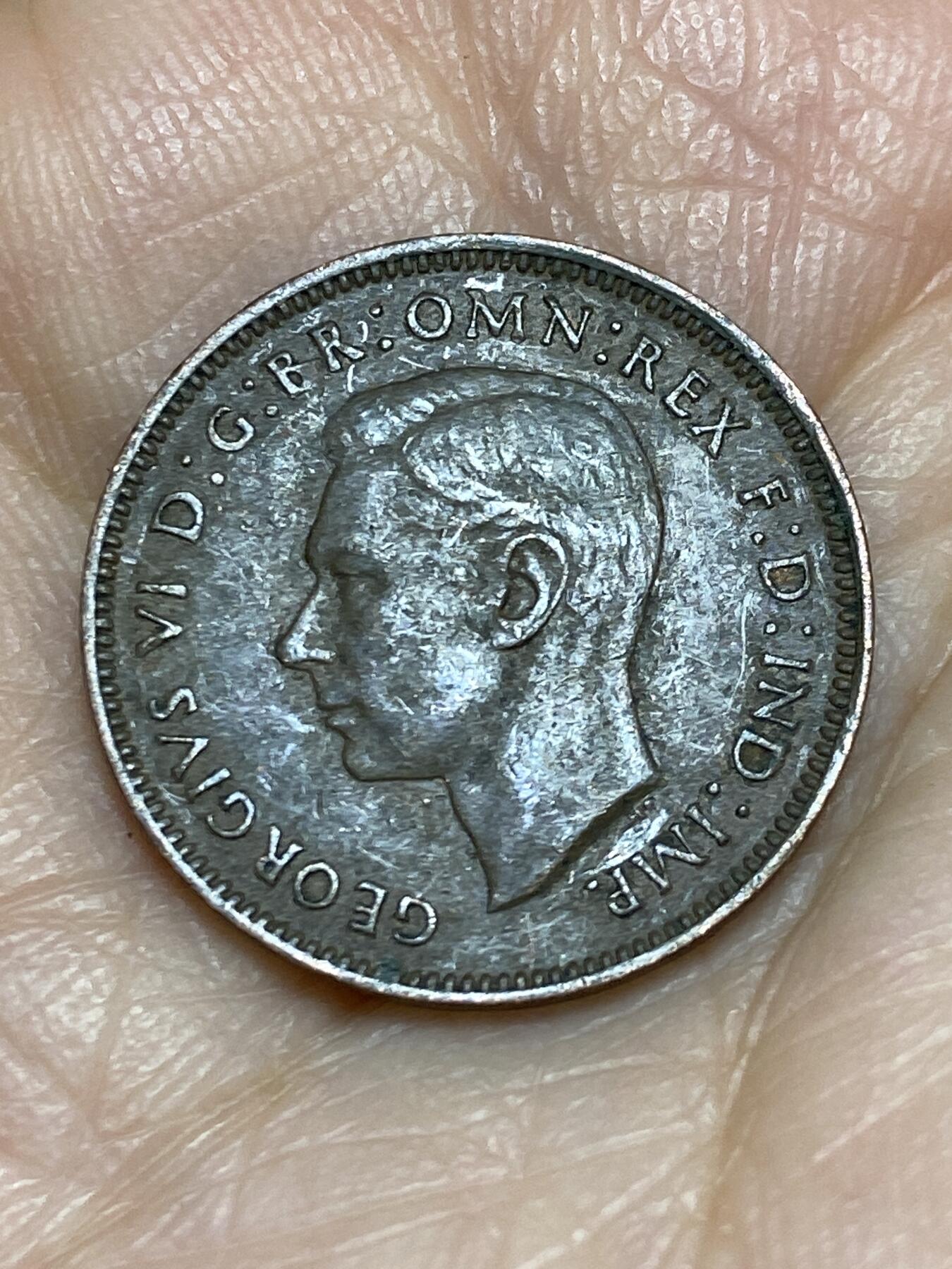 2025年第一百二十五场(总第一百五十一场）外国好品散币(免佣金) 英国🇬🇧1945年1法新(乔治六世第一版)