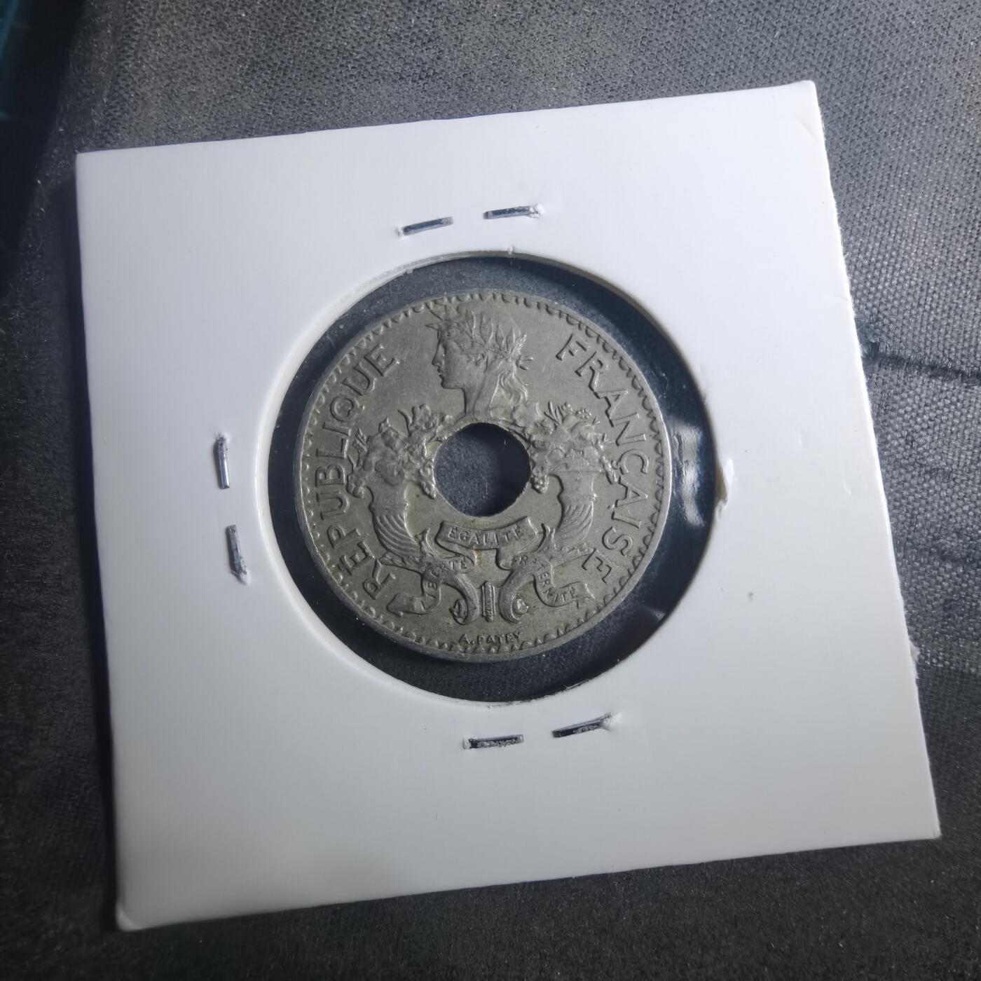 沼泽如烟--第896场 法属印度支那1938年五分