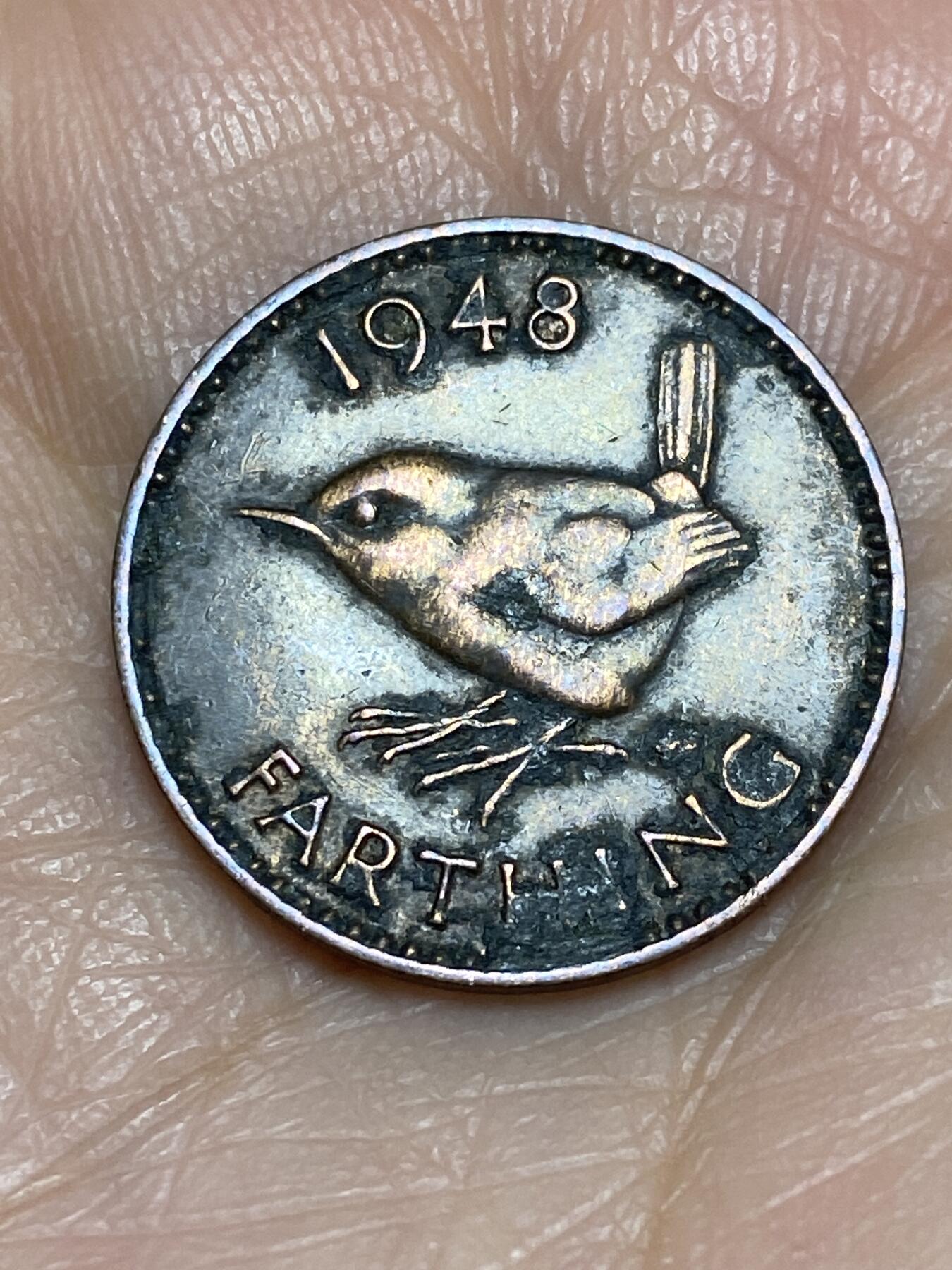 2025年第一百二十五场(总第一百五十一场）外国好品散币(免佣金) 英国🇬🇧1948年1法新(乔治六世第一版，关门年)