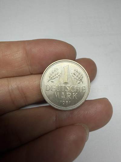 2025年集古藏今外币拍卖第十期-第4场—（总第284拍），可以寄存60天，满160元包邮。 - 好品1981年德国1马克