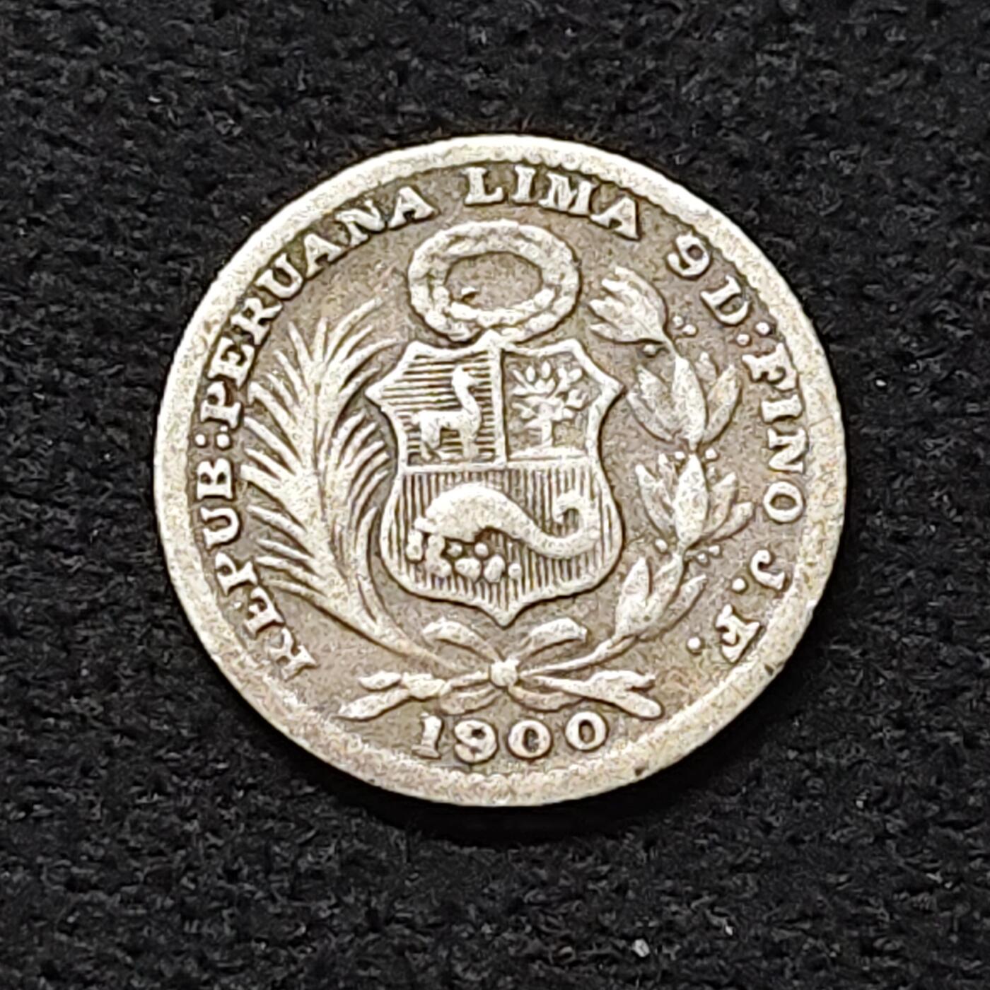 【全场包邮】纯粹捡漏拍476场（免费代拍第13场）调整中 秘鲁1900年1迪诺银币