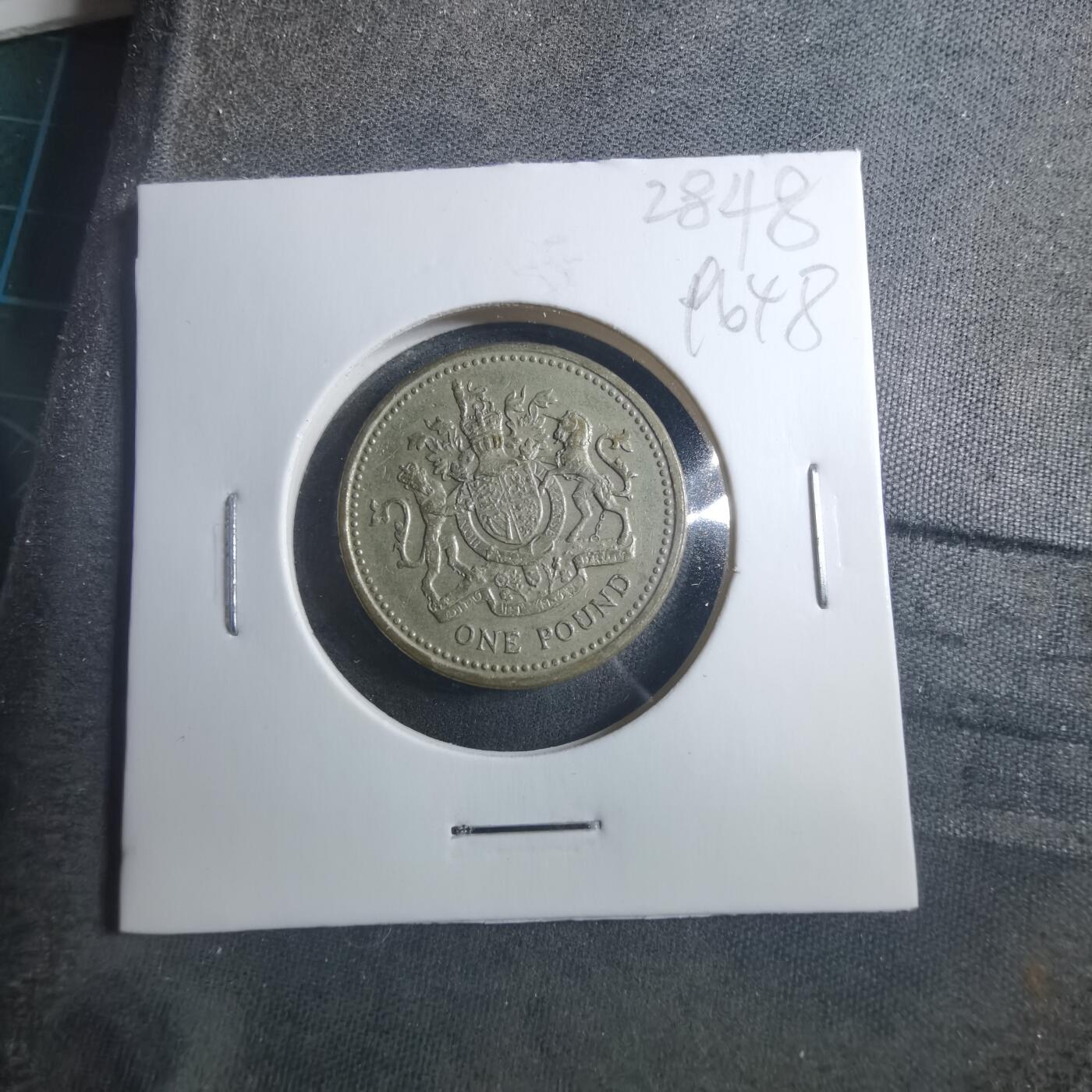 沼泽如烟--第896场 英国1983年一磅