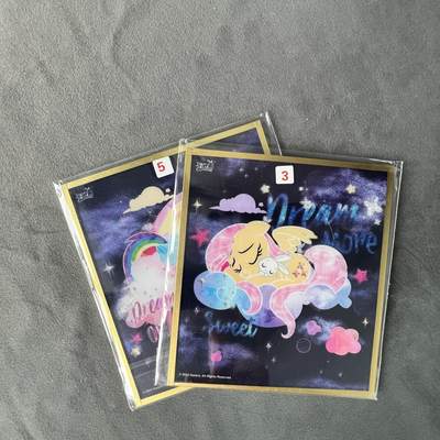 锦色铺子的潮玩拍第五期🌸免佣金🌸 - 卡游 小马宝莉SweetDeam色纸 第一弹 2张