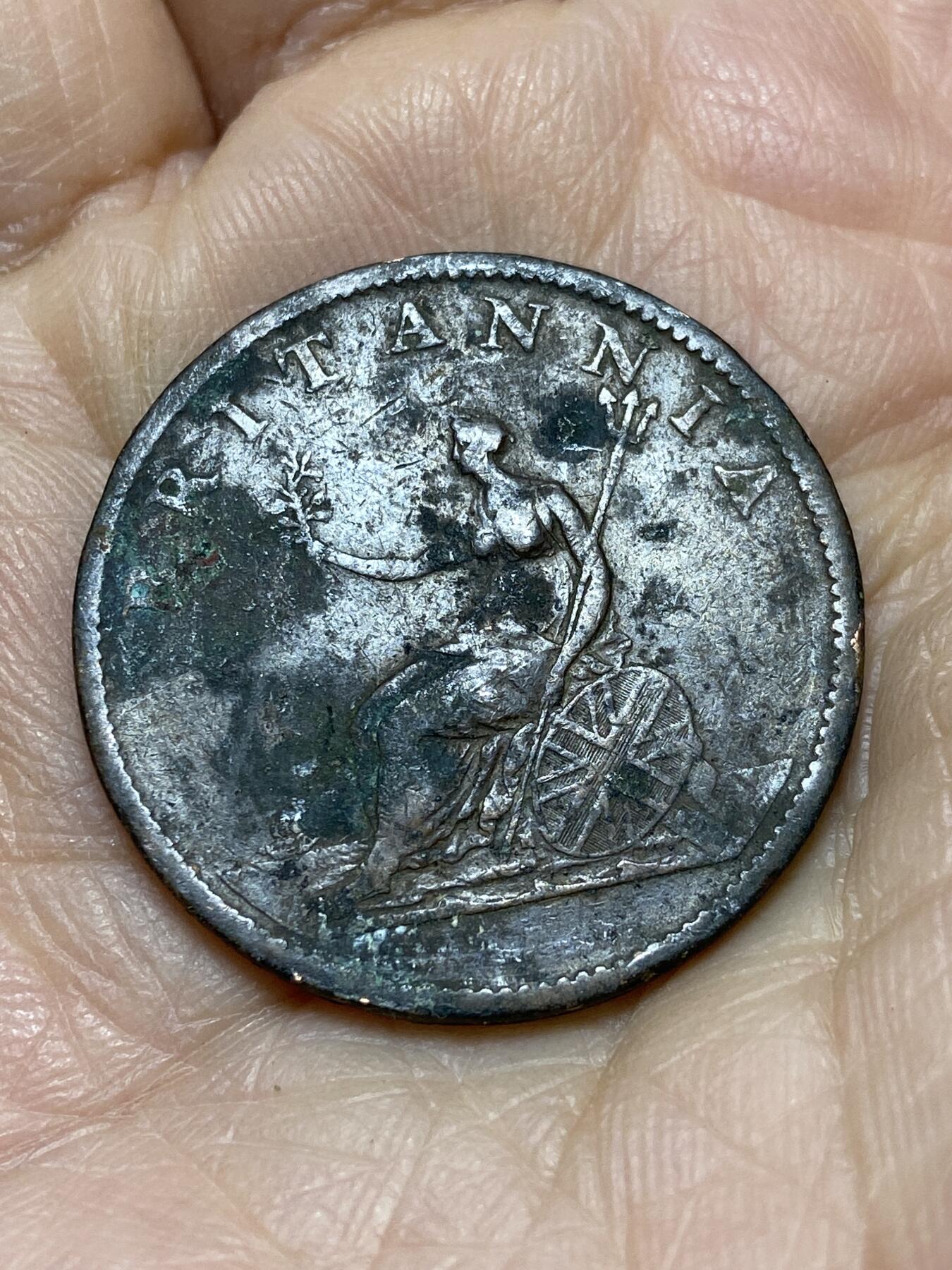 2025年第一百二十六场(总第一百五十二场）外国好品散币(免佣金) 流通好品–英国🇬🇧1807年半便士(乔治三世时期)