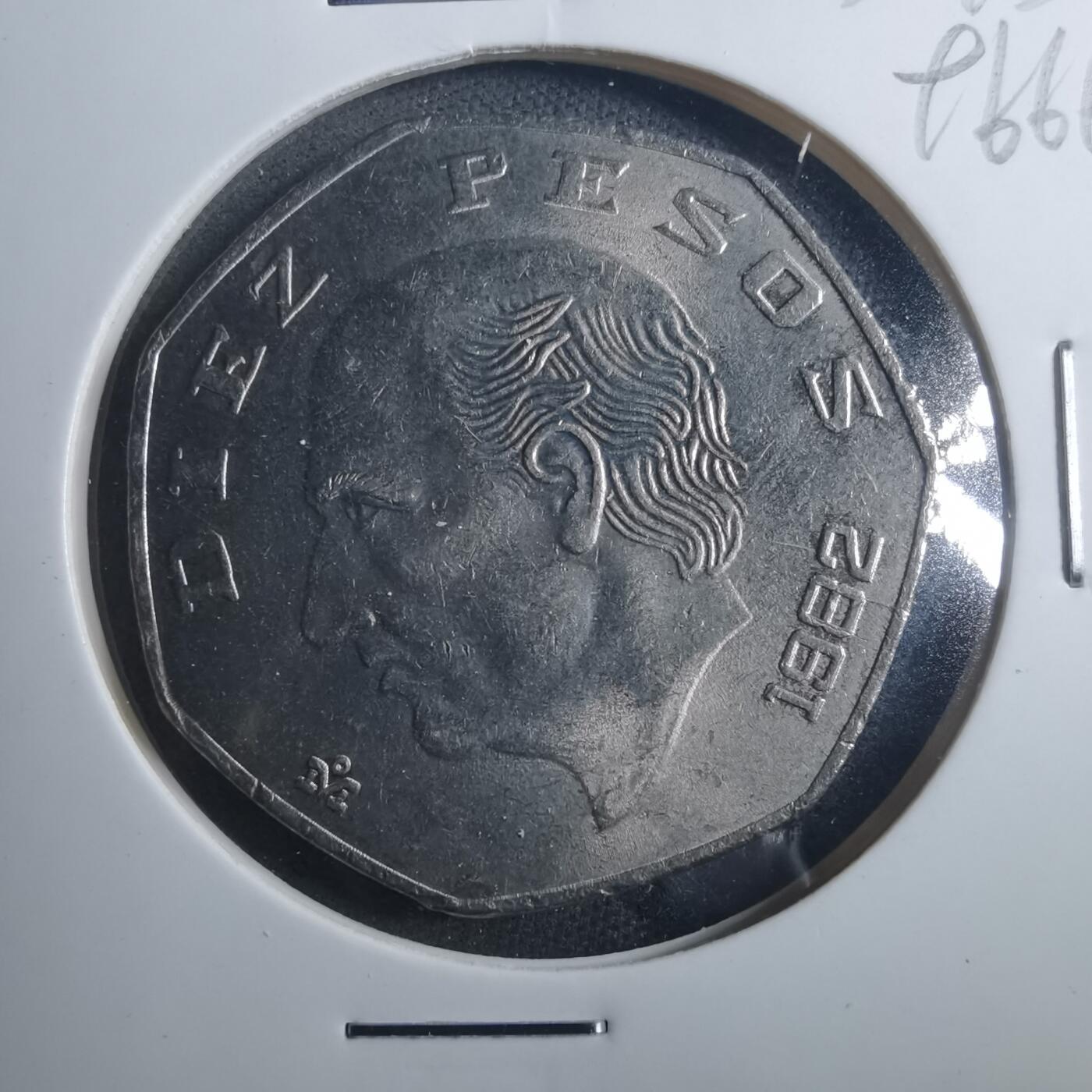 沼泽如烟--第896场 墨西哥1982年10比索