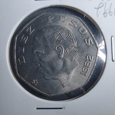 沼泽如烟--第896场 - 墨西哥1982年10比索