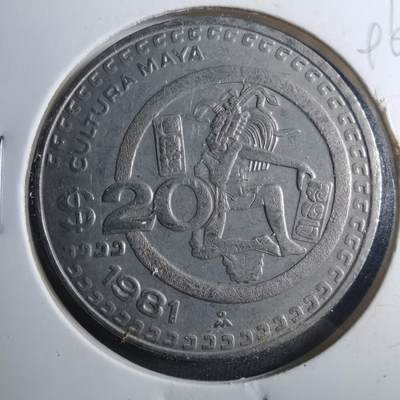 沼泽如烟--第896场 - 墨西哥1981年20比索